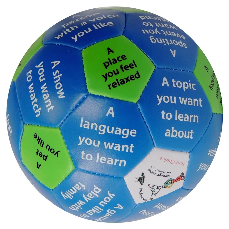 Talicor Thumball All About You – 4-Inch Social-Emotional Learning Game Ball