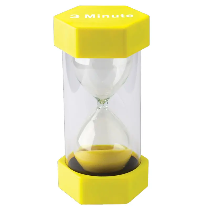 Teacher Created Resources 5-Minute Sand Timer – Large Visual Time Management Tool