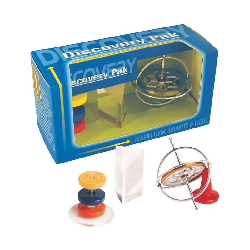 TEDCO Science Explorer Kit: Gyroscope, Prism, and Magna-Trix Lab Set