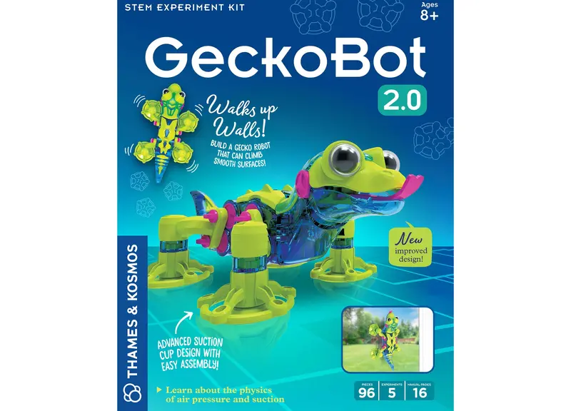 Thames & Kosmos GeckoBot 2.0 – Wall-Climbing Robot Building Kit