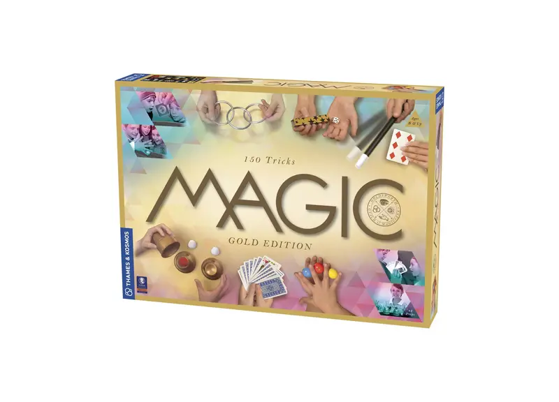 Thames & Kosmos Magic Gold Edition – 150 Illusions & 42 Professional Props