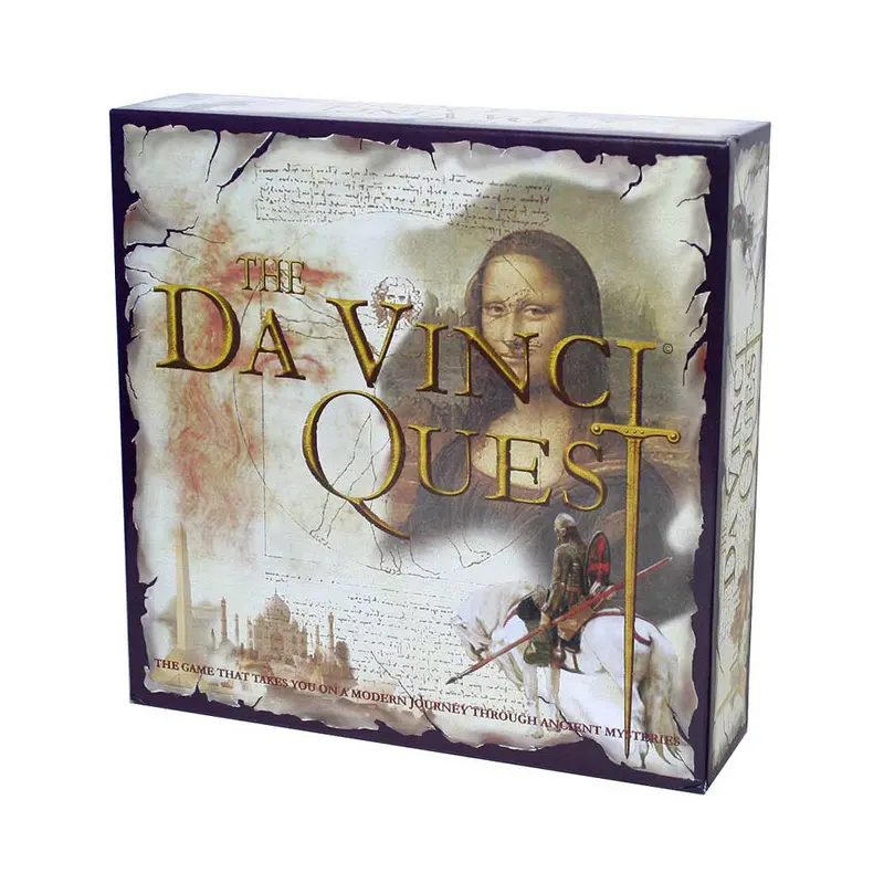 The Da Vinci Quest Trivia Game – Art & History Challenge by John N. Hansen Co.