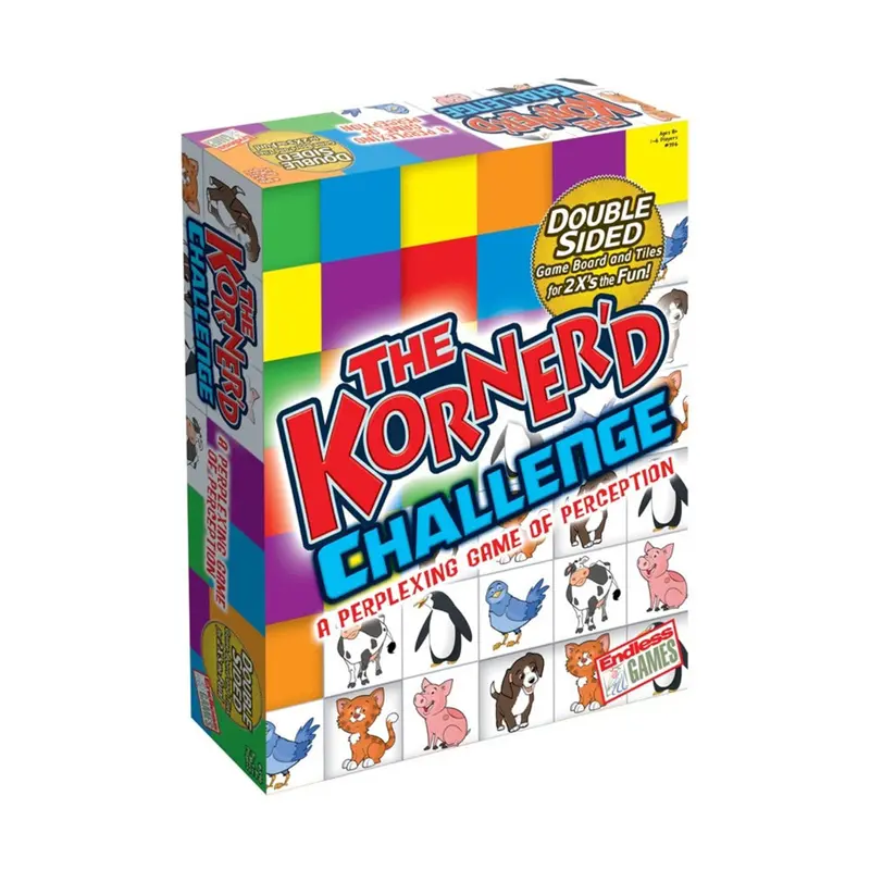 The Korner’d Challenge: Double-Sided Strategy Puzzle Game