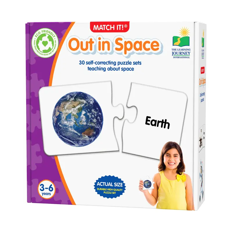 The Learning Journey Out in Space Puzzle – Astronomy-Themed Matching Game