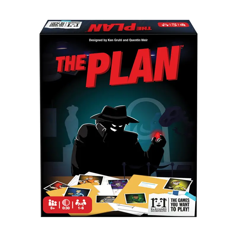 The Plan – Treasure-Hunt-Themed Strategy Game Combining Logic and Teamplay