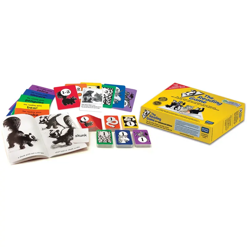 The Reading Game 2nd Edition – Storytelling & Memory Card Set for Emergent Readers