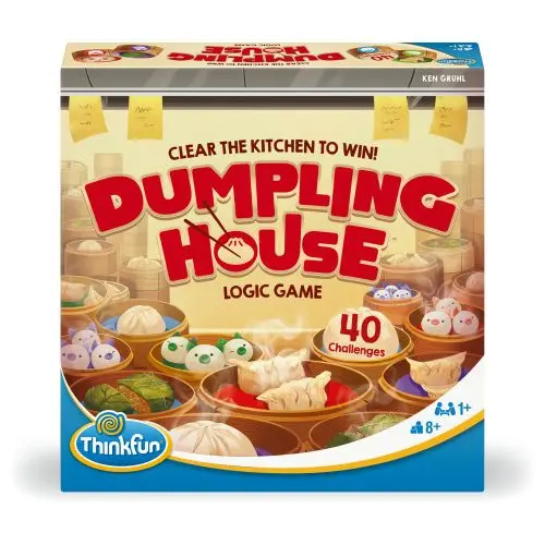 ThinkFun Dumpling House – Single-Player Logic Puzzle Challenge