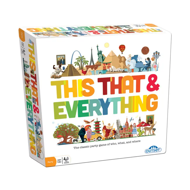 This, That & Everything Party Game – Hilarious Social Card Game by Outset Media