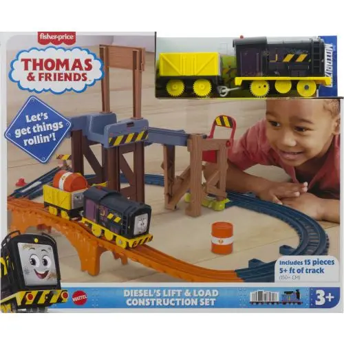 Thomas & Friends Diesels Lift & Load Construction Set – All Engines Go Compatible