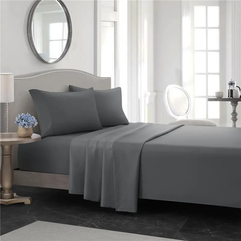 Three-Piece Twin Microfiber Sheet Set – Soft, Wrinkle-Free Bed Linens