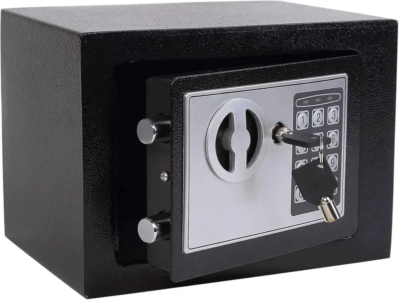 Three-Size Digital Keypad Safe Bundle: 1.2, 1.85, and 23 Cu Ft Steel Security Boxes for Home and Office