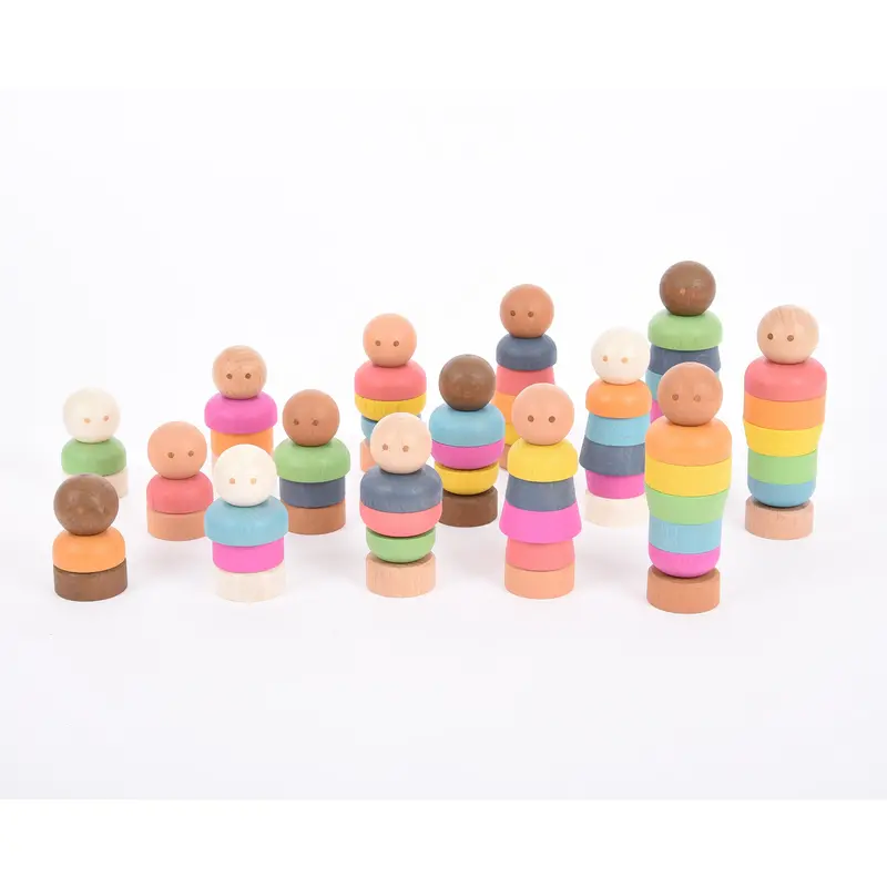 TickiT Rainbow Community People – Inclusive Multicolored Figure Set