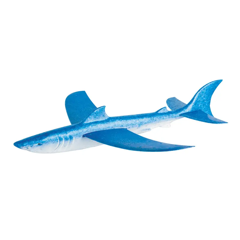 Tiger Shark Glider Foam Flying Toy – 18″ Soaring Outdoor Play Item