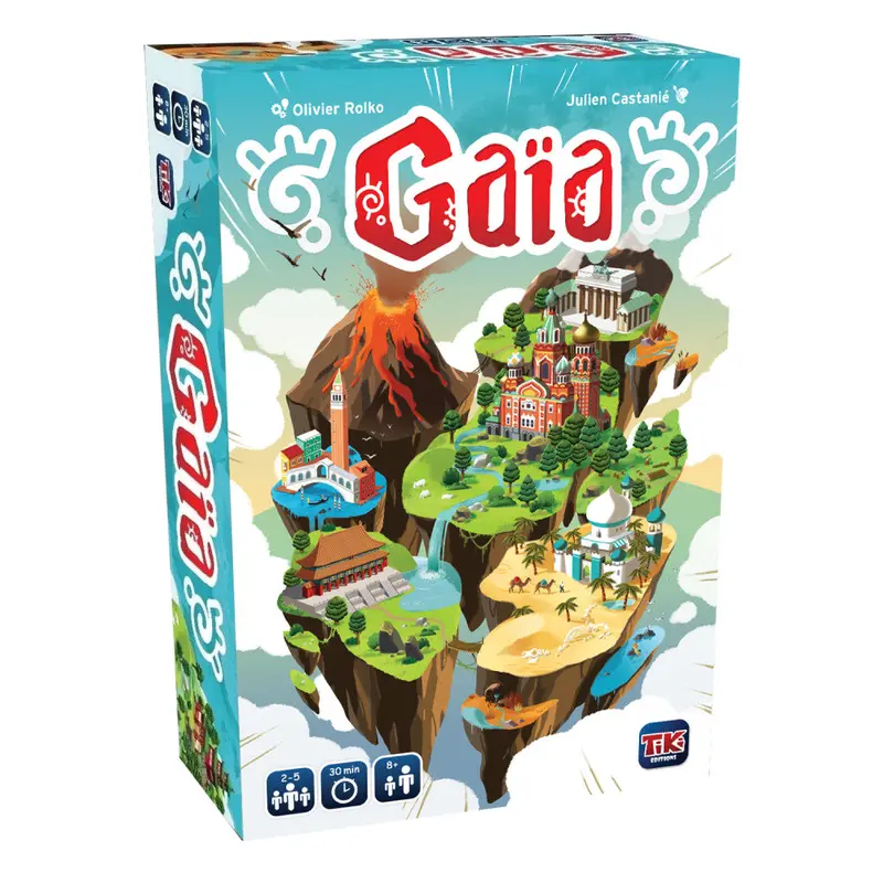 Tiki Gaia – Strategic Tile-Laying Game for 2 to 5 Players