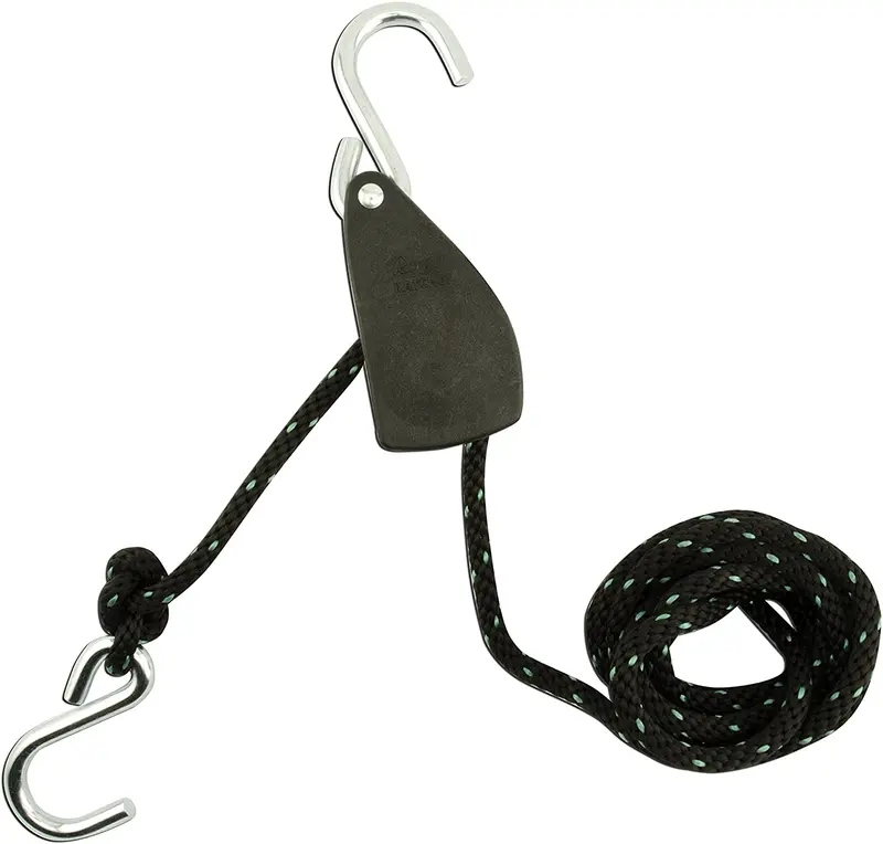 Tite Rope 66″ Lashing Strap – 250 lb Capacity Adjustable Tie-Down with Hook Ends (418543)