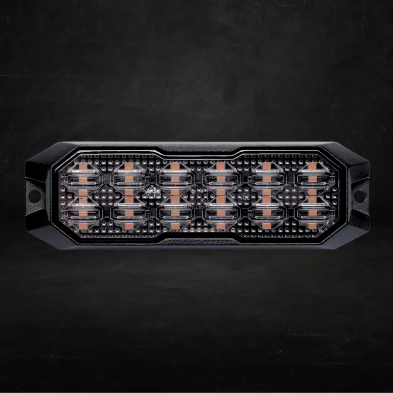 Torlok Black Hawk 12-LED Dual-Row High-Power Strobe Light