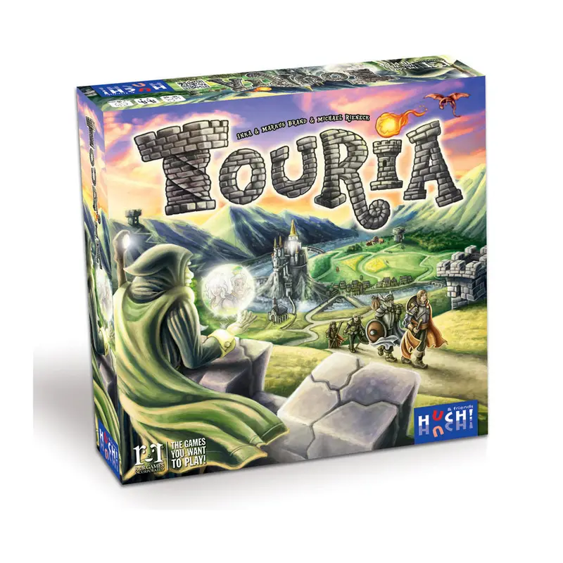 Touria – Cooperative Adventure Board Game with Map Exploration and Quests