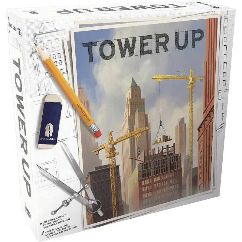 Tower Up: City Building Strategy Board Game by Monolith Games