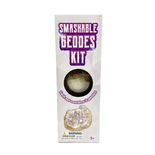 Toysmith Geode Smash Kit – Hands-On Crystal Discovery Experience