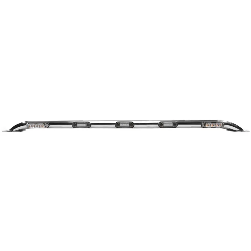 TRACTABAR Extended Roof Bar Featuring Three LED Markers and Two Strobe Lights