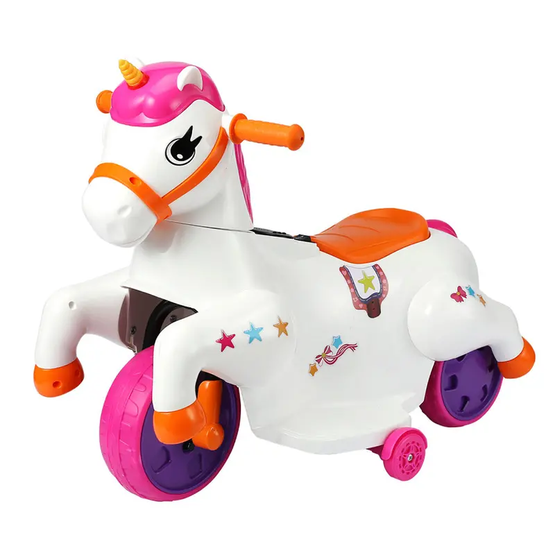 Trimate Electric Ride-On Unicorn with Music & Lights