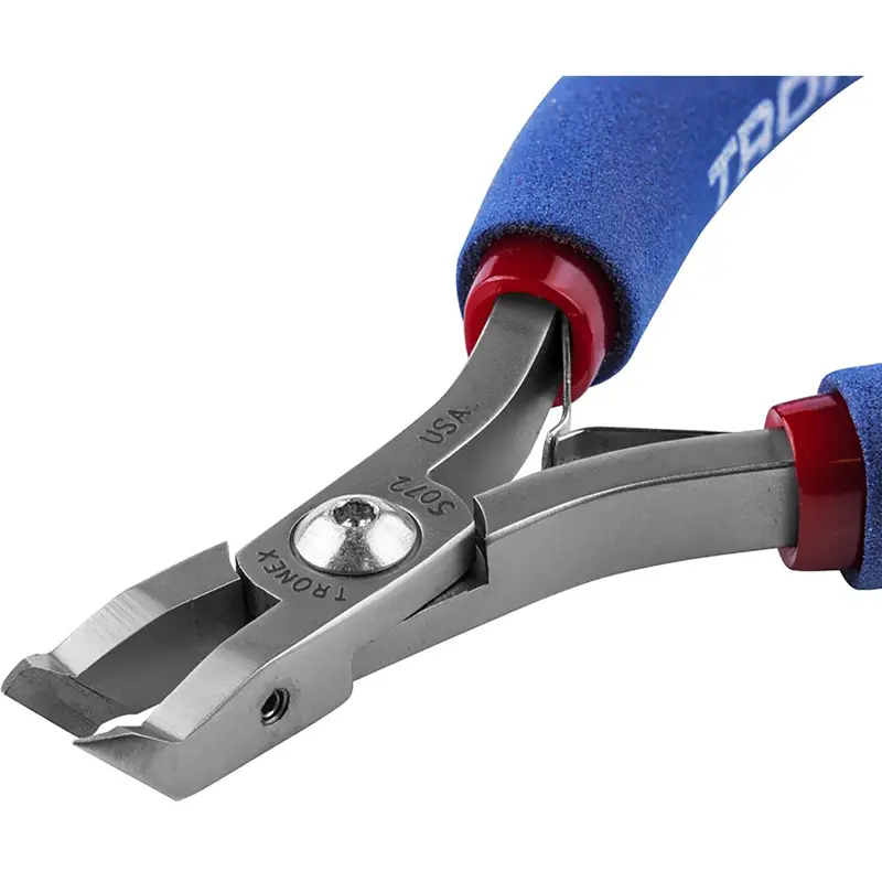 Tronex 50° Long Oval Flush Cutters with Angulated Ergonomic Design