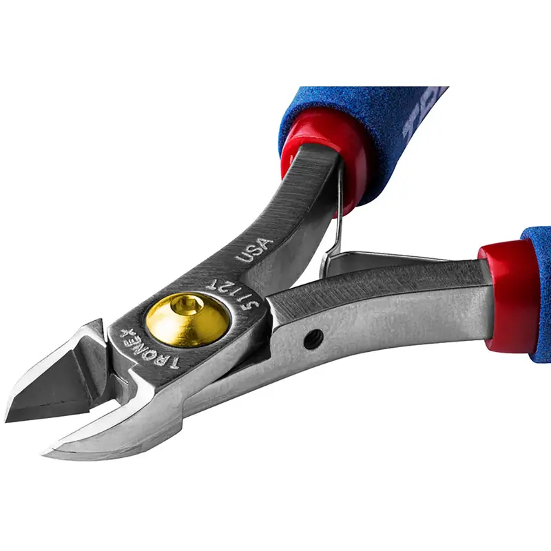 Tronex Medium Oval-Head Hard-Wire Cutters with Carbide-Enhanced Blades