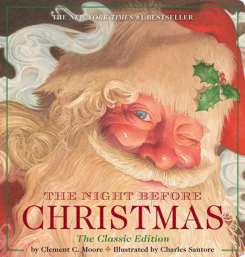 ‘Twas the Night Before Christmas – Padded Board Book Adapted from Clement C. Moore