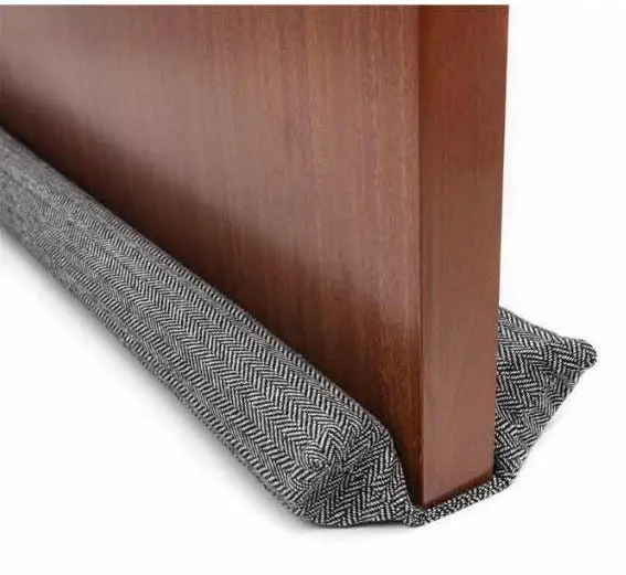 Twin Draft Stopper for Doors – Insulated Under-Door Seal to Block Air Leaks (PC222173)