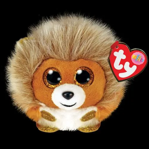 Ty Caesar Lion Beanie Balls Plush – 3-Inch Collectible Animal Figure