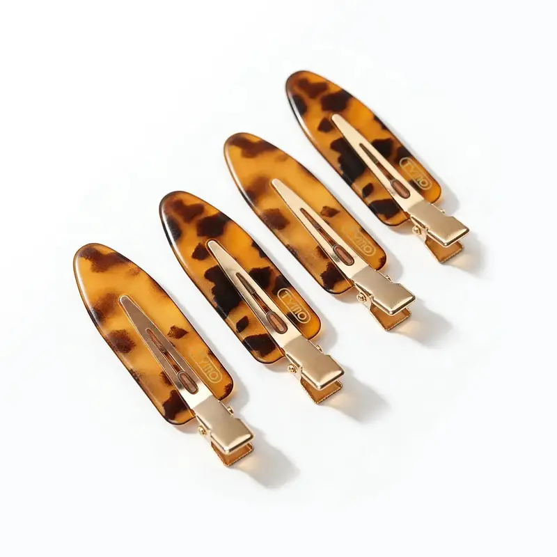 TYMO Tortoise-Print Creaseless Hair Clips