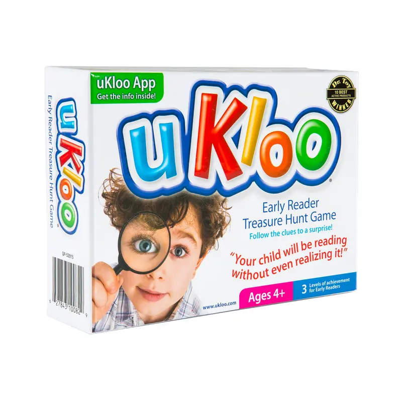 uKloo Early Reader Treasure Hunt – Interactive Reading Game for Beginning Readers