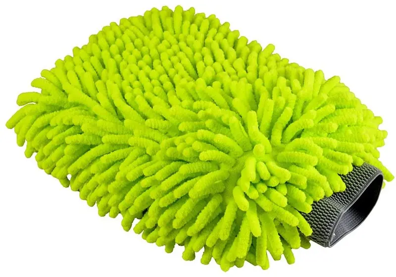 Ultra-Plush Microfiber Cleaning Mitt – Scratch-Free, Machine-Washable Wash Glove