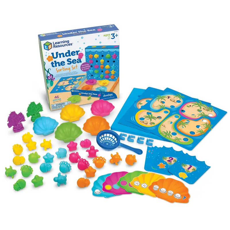 Under the Sea Sorting Set – Ocean-Themed Math & Early Learning Toy