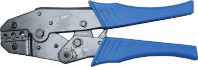 Uninsulated Spade Terminal Crimper – Ratchet-Style Hand Tool