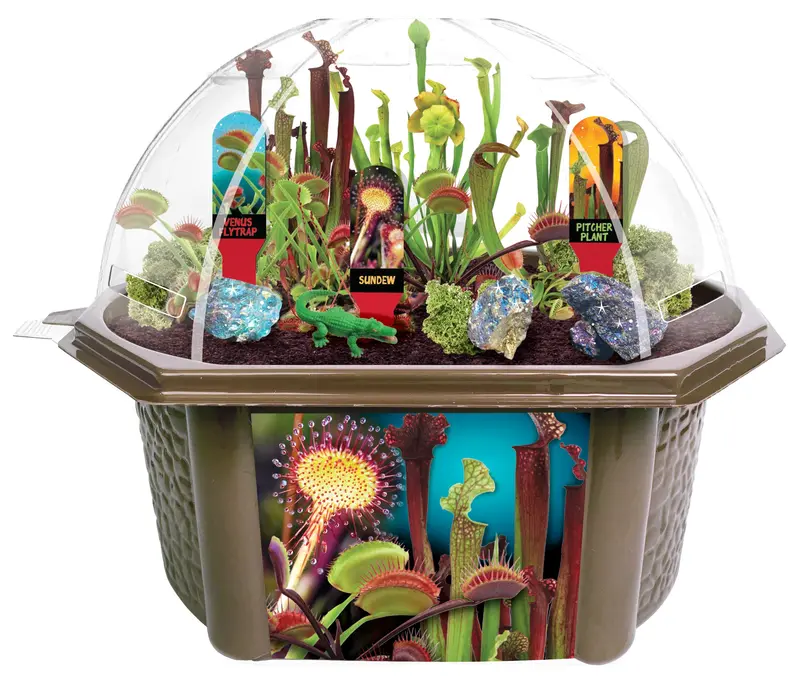 Unique Gardener Culinary Herb Terrarium Kit – Living Kitchen Garden System