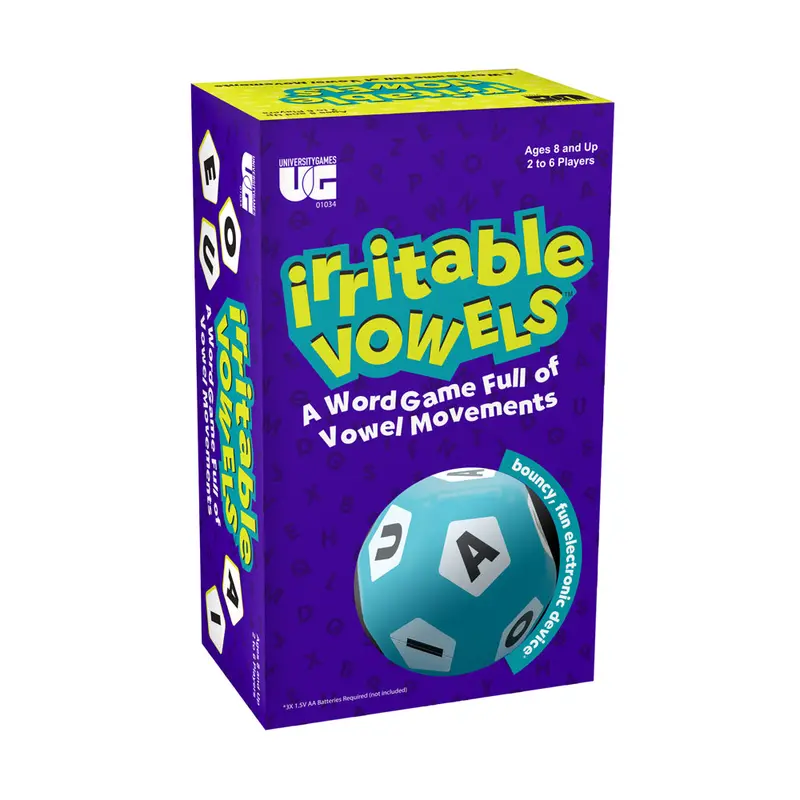 University Games Irritable Vowels Phonics Learning Game