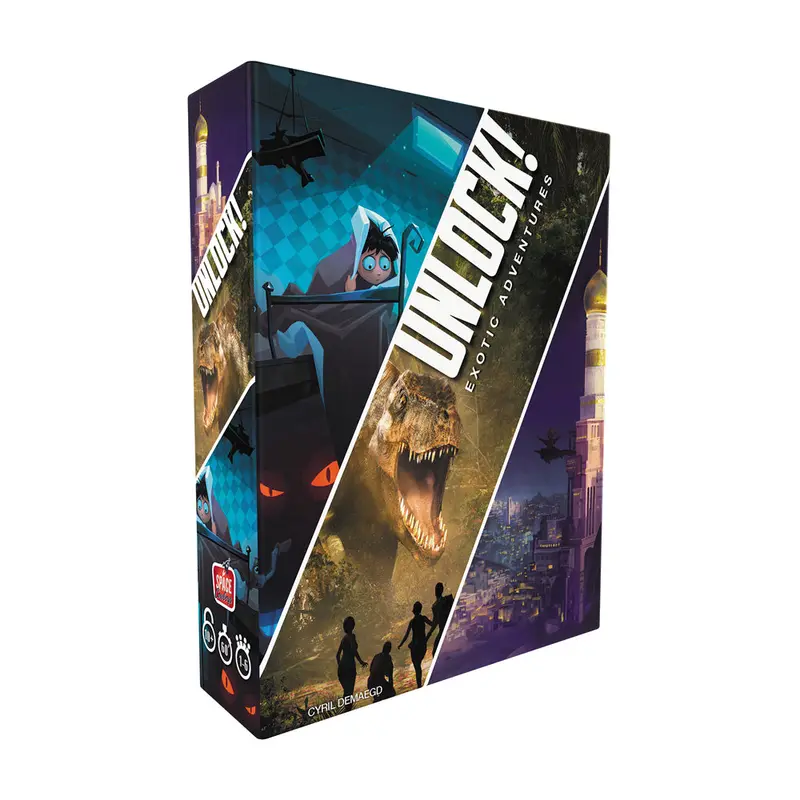 Unlock! Exotic Adventures: Big Box Edition Escape Card Game