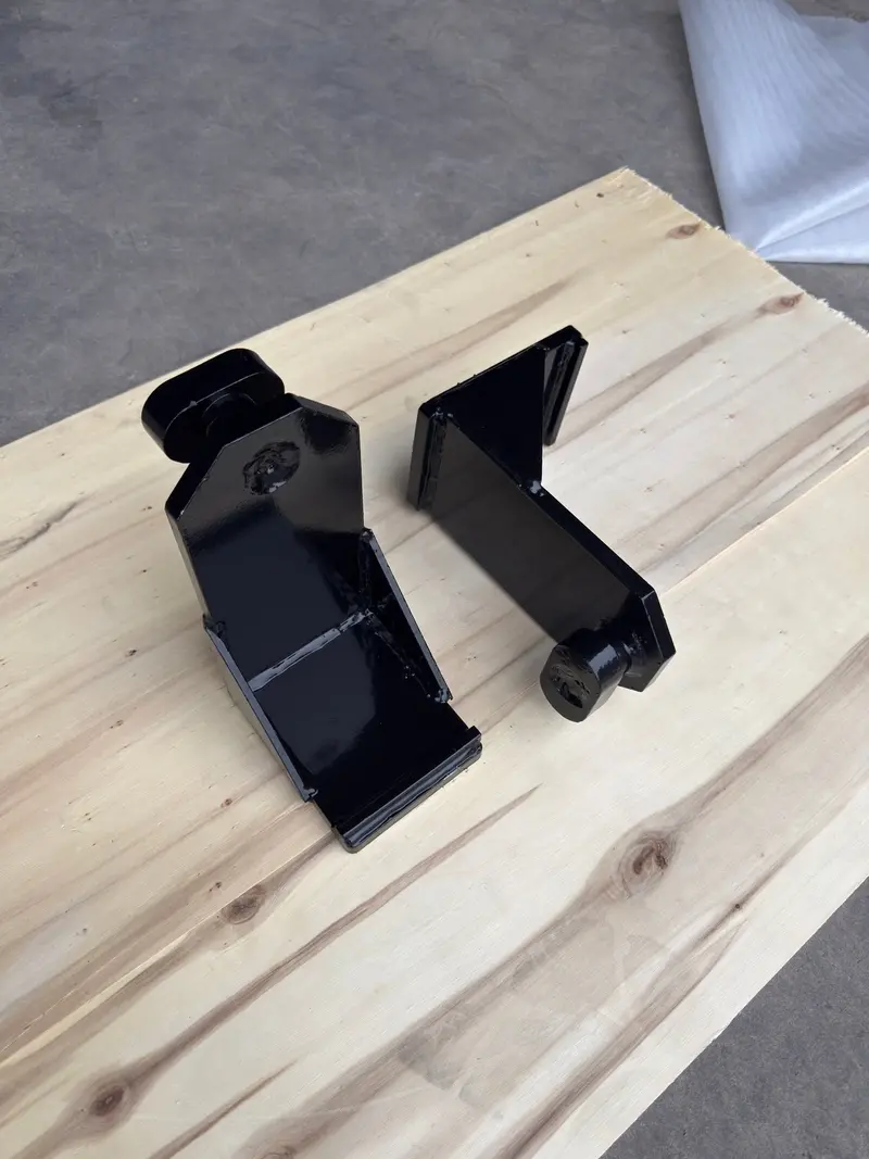 Upgraded Shipping Container Jack Lug Set — Includes Limiter and Leveling Attachment (2-Pack)