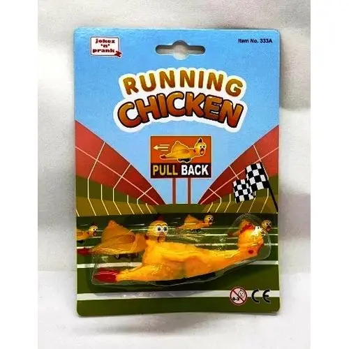 US Toy Running Chicken – Interactive Motion-Activated Fowl Toy