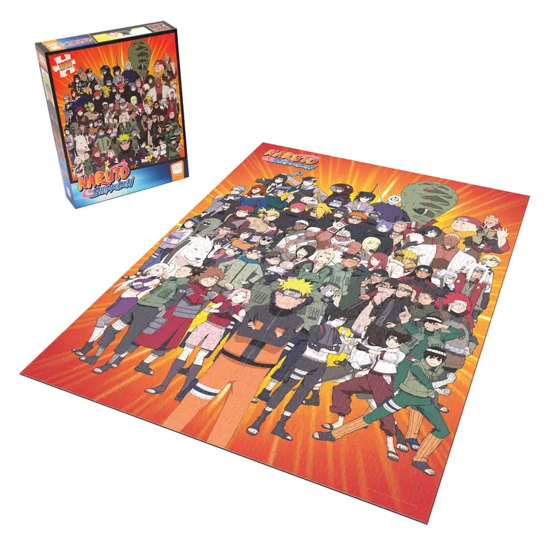 USAopoly Naruto ‘Never Forget Your Friends’ Jigsaw Puzzle – 1000-Piece Collectible Puzzle