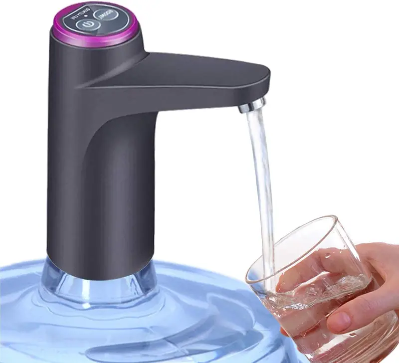 USB-Rechargeable Electric Water Dispenser – Portable Pump for 3–5 Gallon Jugs w/ Auto Shut-Off