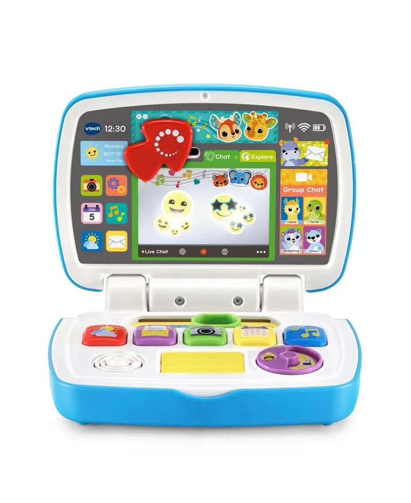 VTech Toddler Tech Laptop – Educational Touchscreen Laptop with Mirror Mode