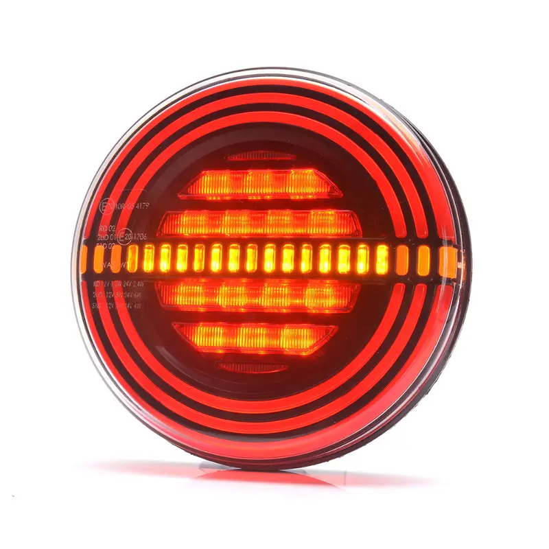 W191 Round Neon Trailer Light – Static Indicator Mode