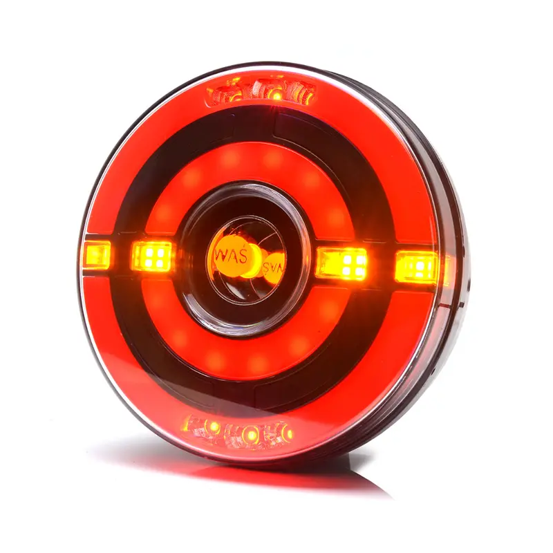W208 Round Neon Rear Light – Static Turn Indicator