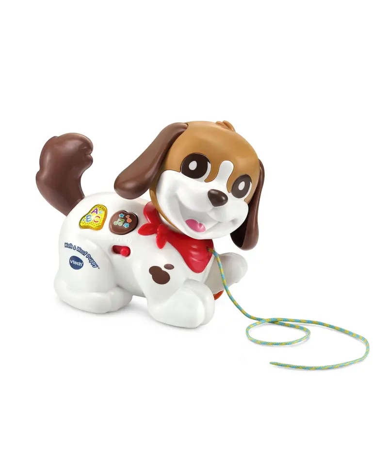 Walk Woof Pup – Pull-Along Interactive Puppy Toy with Realistic Sounds and Movement