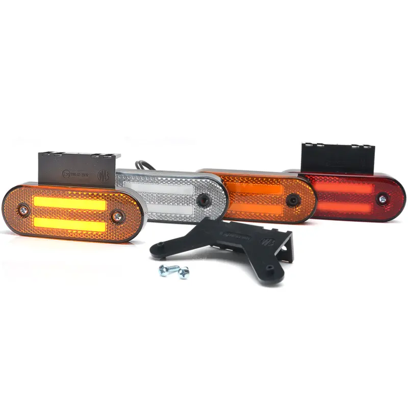 WAS W175 Dual-Stripe LED Marker Lights with Integrated Reflector