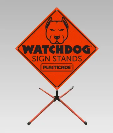 Watchdog Compact Springless Sign Stand