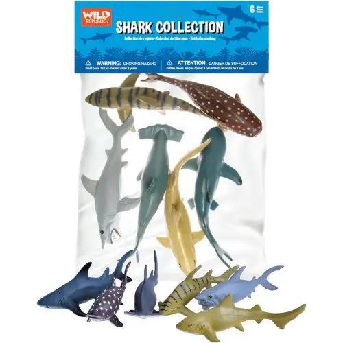Wild Republic Aquatic Adventure Shark Polybag – Ocean-Themed Toy