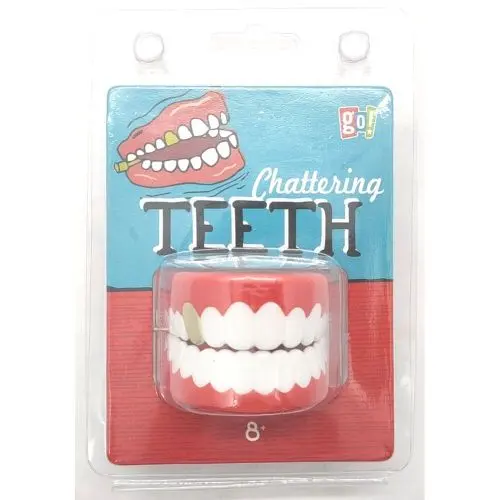 Wind-Up Chattering Teeth Toy – Classic Mechanical Fun for All Ages